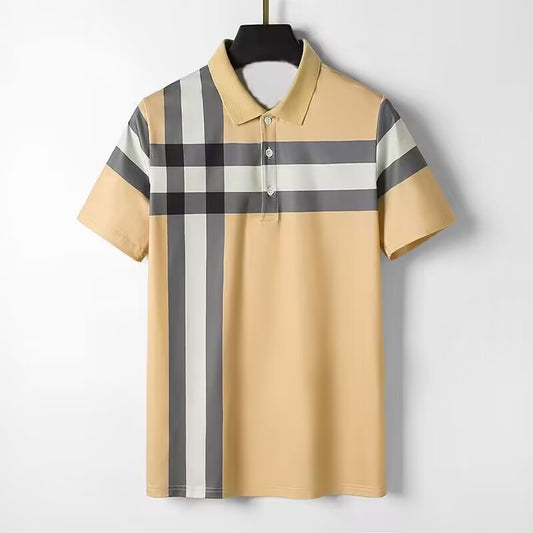 Nagelneue Baumwolle 100% Männer T-Shirt V-Ausschnitt Mann Streifen T-Shirts Tops T-Shirts für Männer T-SHIRT Kleidung 