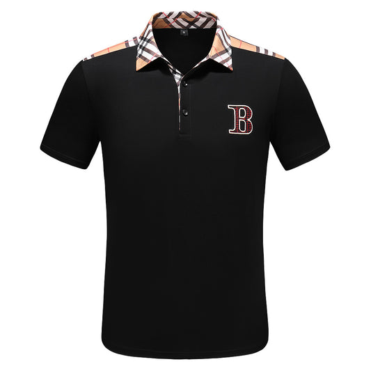 Brandneue Baumwolle 100% Herren Weiß Schwarz T-Shirt V-Ausschnitt T-Shirts Tops T-Shirts für männliche T-SHIRT-Kleidung 