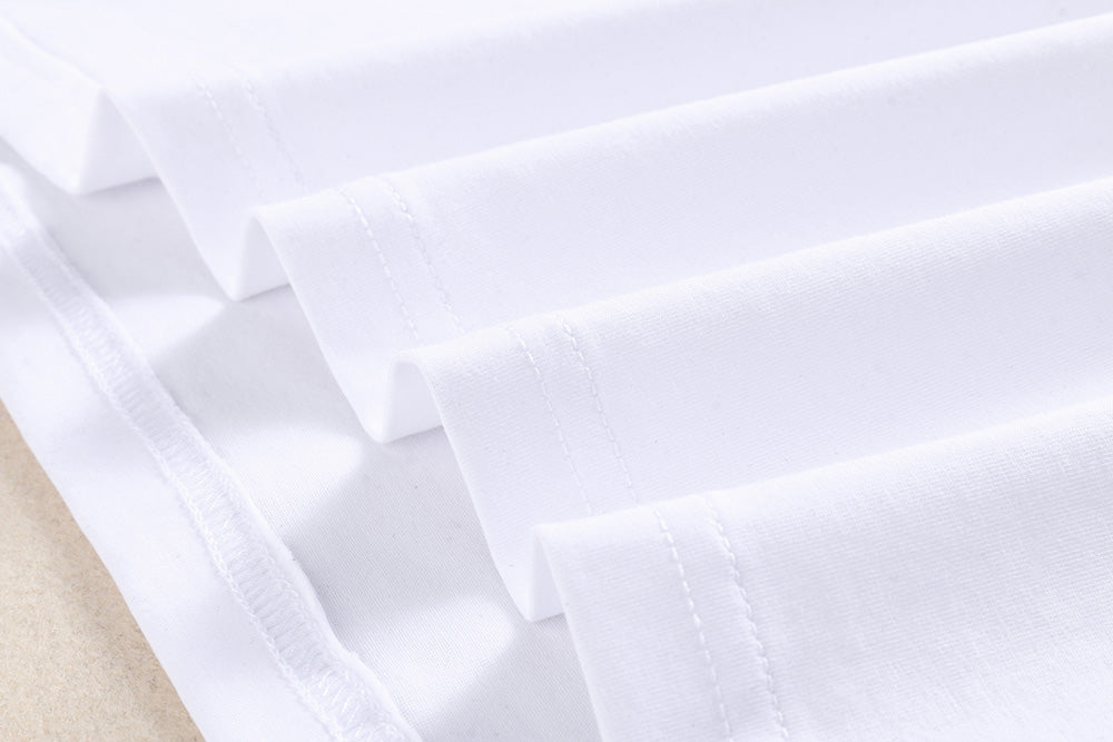 Brand New Cotton 100% Men T-Shirt Stripe V-neck Man Polo Black White T-shirts Tops Tees For Male T SHIRT Clothes